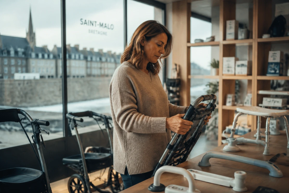 Achat matériel maintien domicile Cancale