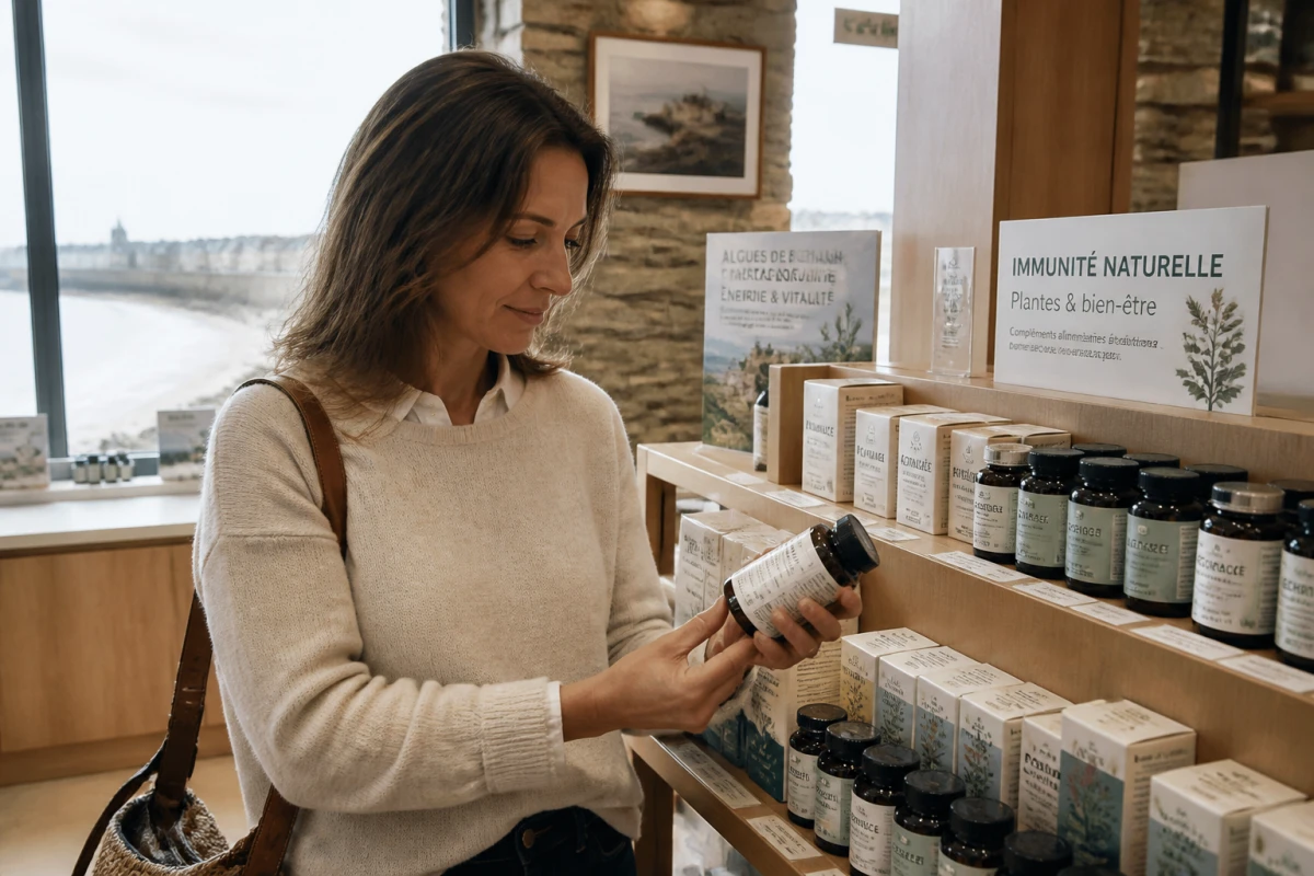 Compléments alimentaires naturels immunité Saint-Malo