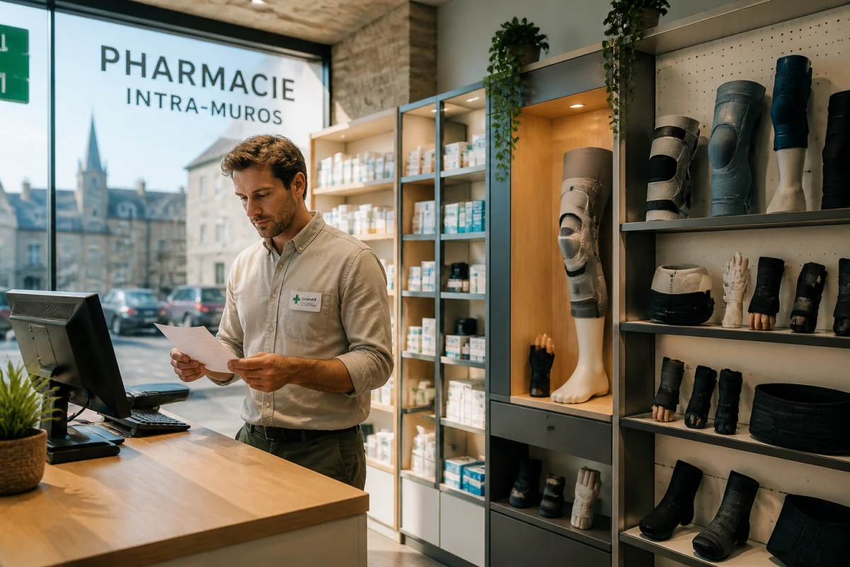 Pharmacie avec matériel orthopédique Dinard