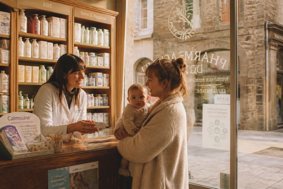 Pharmacie spécialisée soins bébé Cancale