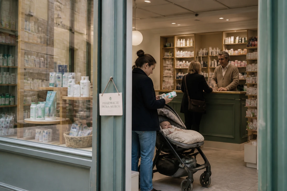 Produits bébé pharmacie Châteauneuf-d'Ille-et-Vilaine