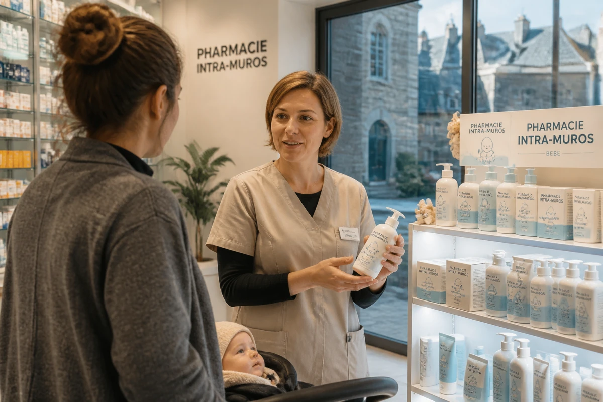 Produits bébé pharmacie Saint-Jouan-des-Guérets
