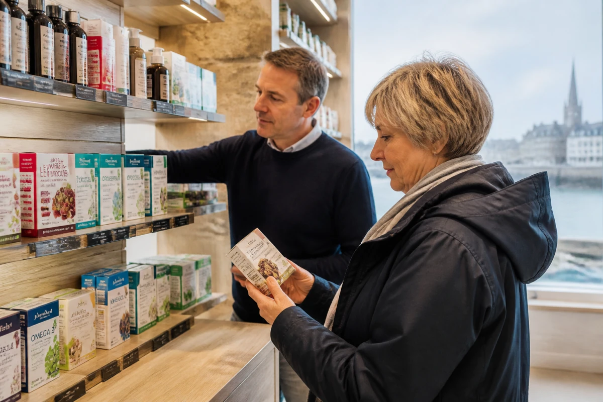 Produits diététiques régime cholestérol pharmacie Cancale