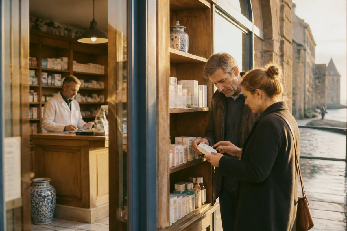 Test dépistage angine pharmacie Saint-Malo